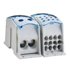 Nvent Erico - ERIFLEX Répartiteur unipolaire, 630 A IEC, Alim. 2 câbles, Distribution 12 câble