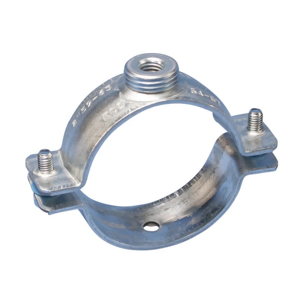 Nvent Erico - CADDY Collier de serrage à charge lourde PX NI, Acier, EG, 59?63mm OD, 1/2" Fil.