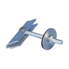 Nvent Erico - CADDY Cheville à bascule avec rondelle en caoutchouc, tige M8, 100 mm