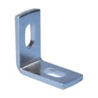 Nvent Erico - Équerre angle droit rail E0-E1, 2 trous, électrogalvanisé