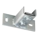 Nvent Erico - CADDY Support mural horizontal externe, acier électrozingué, rail E4, profil A,