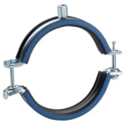 Nvent Erico - CADDY Collier a deux vis et fermeture rapide, isolé pour tube 108-118mm,M8/M10,