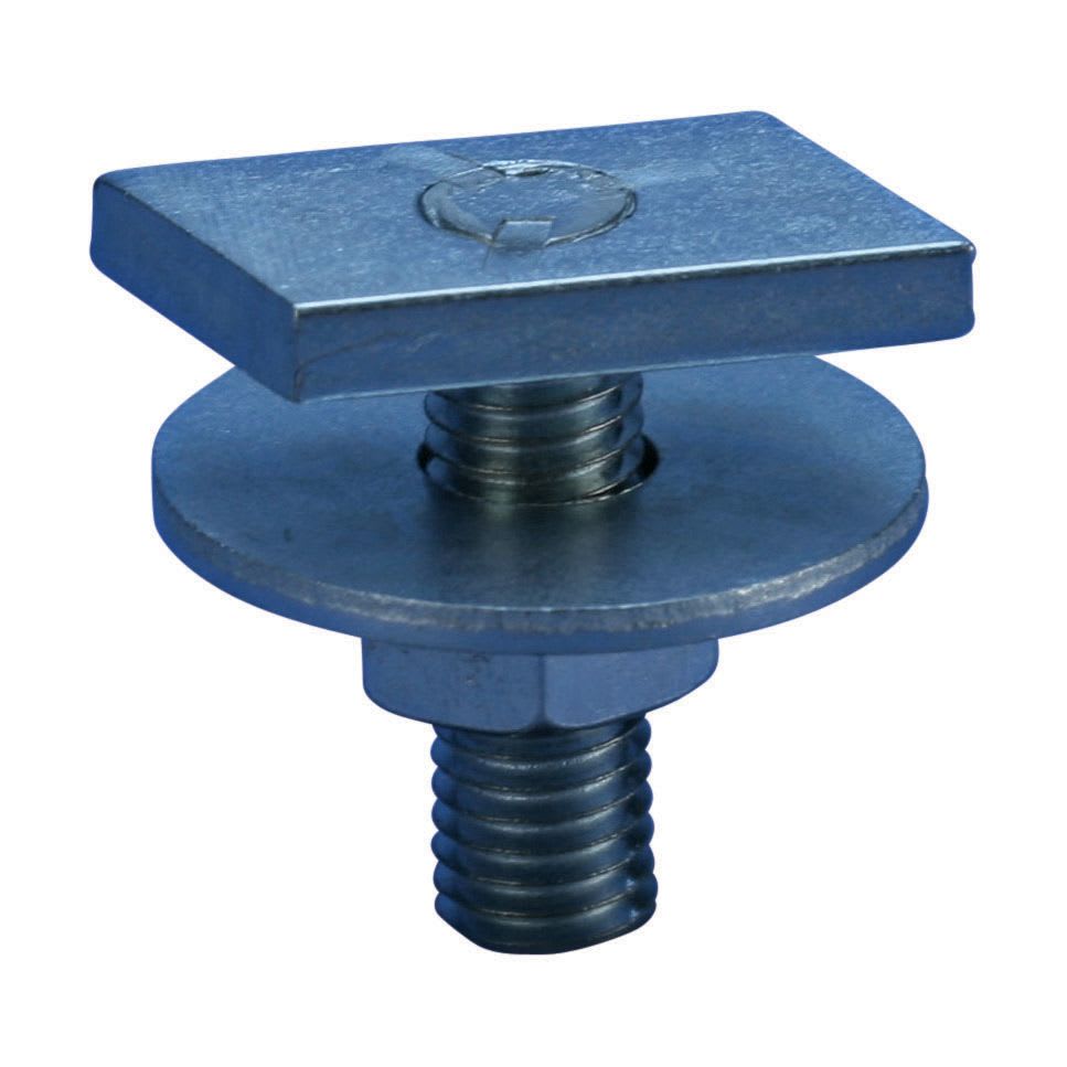 Nvent Erico - Écrou de rail prémonté KP pour rail en C E0/E0L/E1, M10 Vis, 30 mm Vis