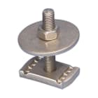 Nvent Erico - Boulon en T pour profil, acier électrozingué, tige M12 x 40 mm, électrozingué