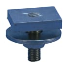 Nvent Erico - Écrou de rail prémonté KP pour rail en C E4, M8 Vis, 25 mm Vis