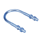 Nvent Erico - CADDY Boulon en U, Acier, EG, 42 mm OD, 1 1/4" Tuyau, 32 DN, M8 Tige