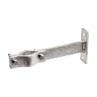 Nvent Erico - ERICO Support de mât, acier, galvanisé, 280 mm x 40 mm x 120 mm