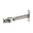 Nvent Erico - Support de mât, acier, galvanisé, 280 mm x 40 mm x 120 mm