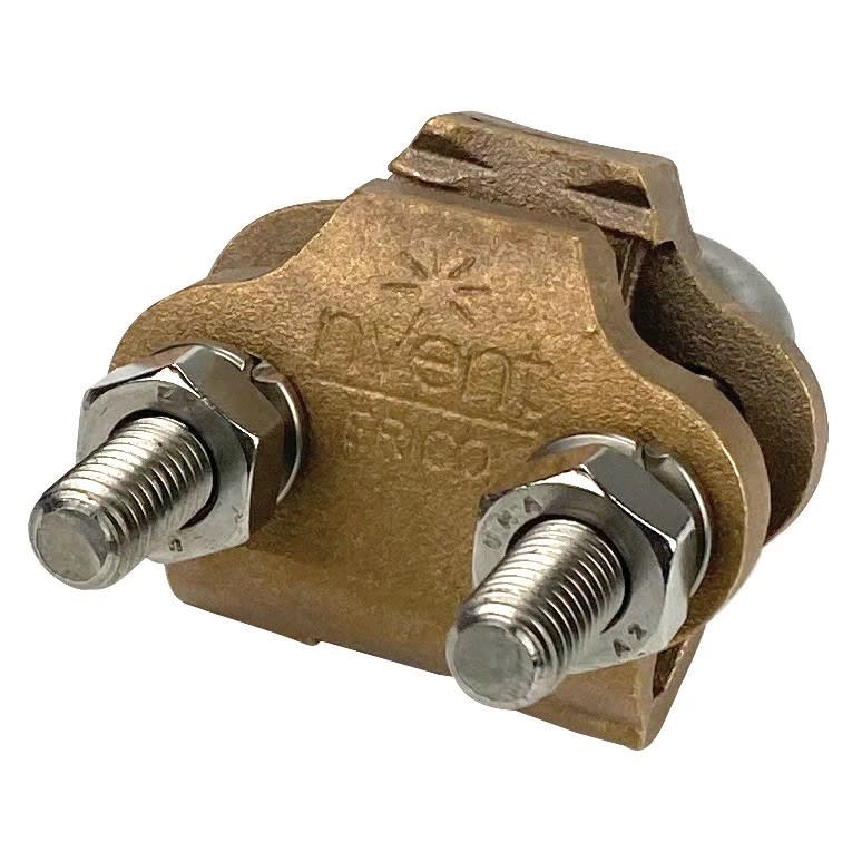 Nvent Erico - ERICO Piquet de terre rond, étrier en U, non étamé, un seul conducteur