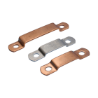 Nvent Erico - Attache-ruban à deux trous, Cuivre, 25 x 4 mm Tape, Isolé, 62 mm