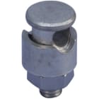 Nvent Erico - ERICO Connecteur de barre omnibus de terre, conducteur de terre rond, M10 Thread