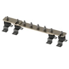 Nvent Erico - ERICO Barre de terre, Étamé, 30 Connections, 2 Number of Disconnects, 1 850 mm