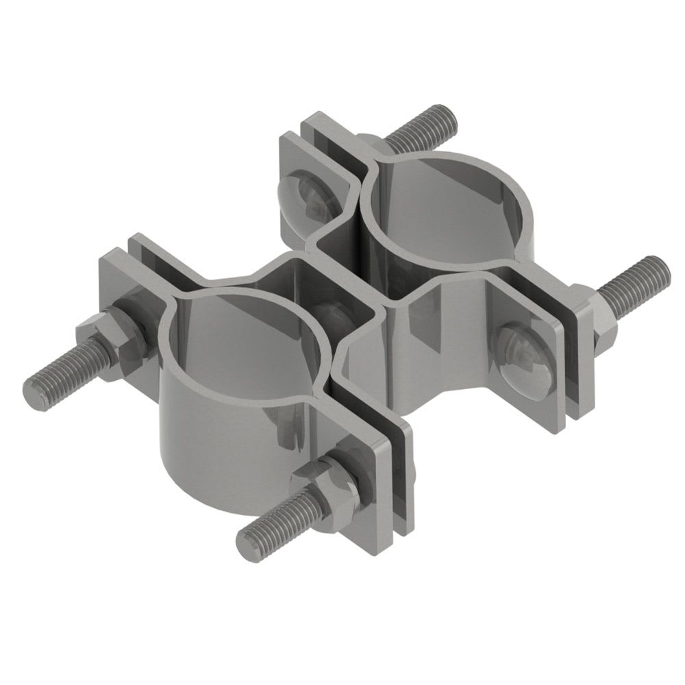 Nvent Erico - ERICO Support du mât au tuyau ISOnV, 40?50 mm dia 1, 40?50 mm dia 2