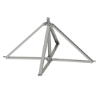 Nvent Erico - Socle de mât ISOnV, 1 240 mm x 600 mm x 860 mm