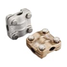 Nvent Erico - ERICO Connecteur de tirage de câble quatre voies, Laiton, Nu