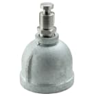 Nvent Erico - Adaptateur de mât sur canalisation d?eau, Acier, S304, PG, 1/2 BSPP, 2 NPT
