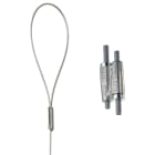 Nvent Erico - CADDY Kit suspension câble 1,5 mm, sans outil, embout type boucle, 3 m long, 195