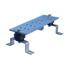 Nvent Erico - Barre de mise à la terre, w/Insulators and Brackets, EE, 381 mm x 51 mm x 6