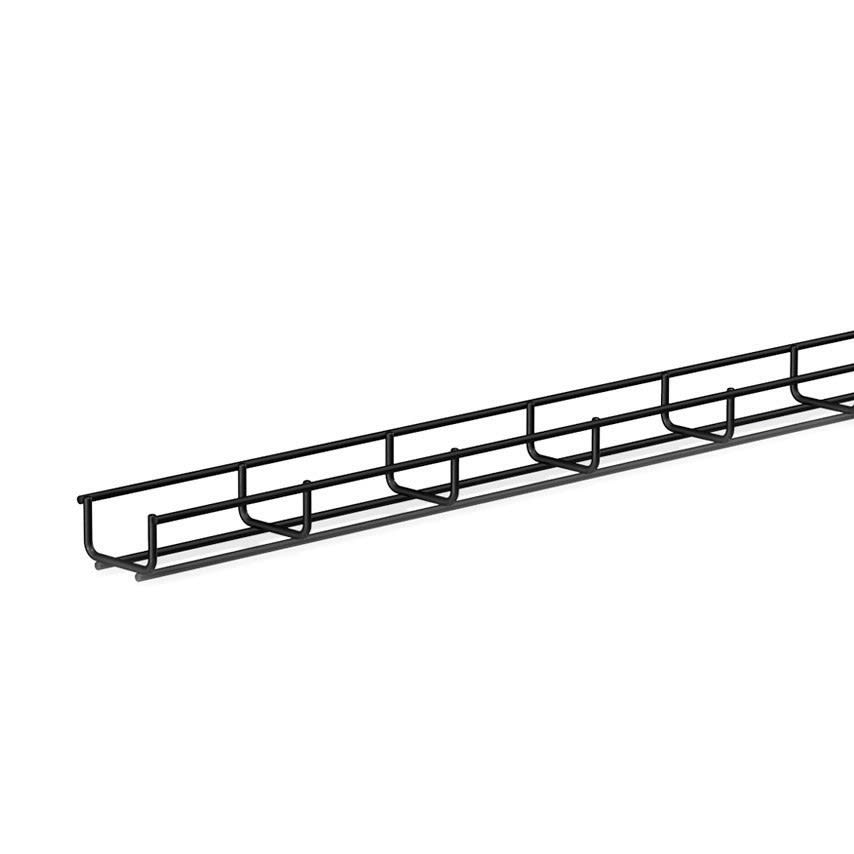 Nvent Erico - CADDY Chemin de câble filaire PEMSA, noir, acier inoxydable, PC, 3000 x 35 mm x