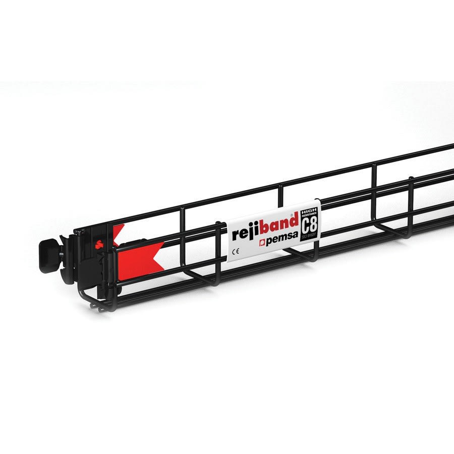 Nvent Erico - CADDY Chemin de câble filaire PEMSA Rapide, noir, 3 000 mm x 60 mm x 60 mm