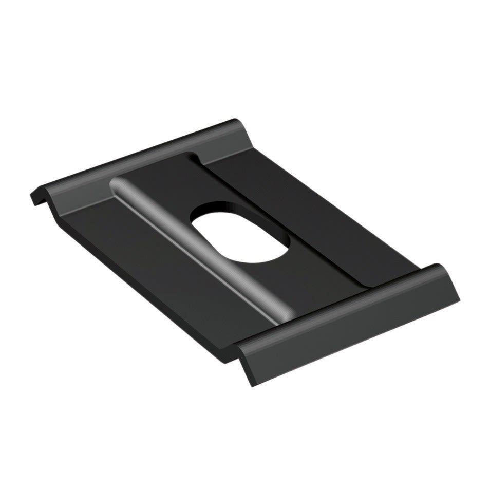 Nvent Erico - CADDY Support central pour chemin de câble filaire PEMSA, noir, trou fileté M8-M