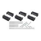 Nvent Erico - Support FleXbus à plat 3P pr conducteurs 220,360,545,640mm²,anticorrosion