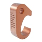 Nvent Erico - Mise terre cuiv +sert cat 6, cond princ/fonc 240 - 120 mm², appui 35 - 25 mm²