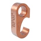 Nvent Erico - Mise terre cuiv +sert cat 6, cond princ/fonc 240 - 120 mm², appui 240 - 185 mm²