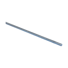 Nvent Erico - CADDY Tige filetée, acier, électrozingué, tige M8, 1000 mm