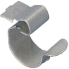 CADDY Clip bord de tole epaisseur 4-7 mm D= 12-14 mm en acier ressort (x 100)