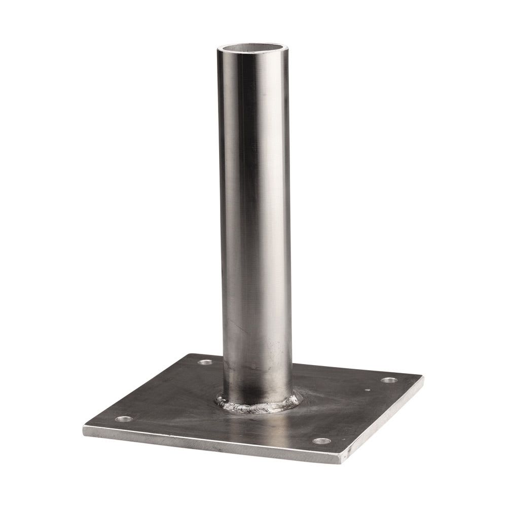 Nvent Erico - ERICO Base de mât en acier inoxydable SIM, Acier Inoxydable 304L (EN 1.4306)