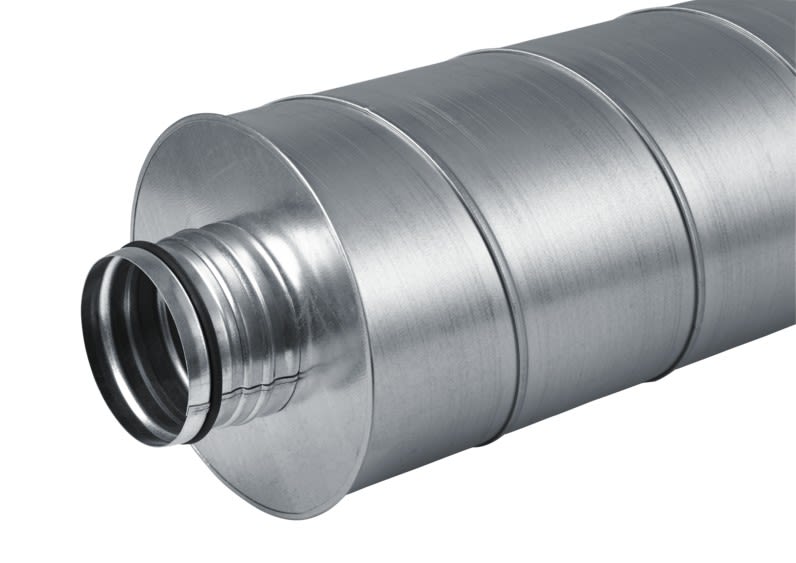 Stiebel Eltron - Silencieux cylindrique DN 160 sans chicane - longueur 0,9m