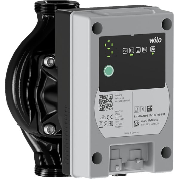 Stiebel Eltron - Circulateur haute efficacité pour circuit primaire, avec isolation UPF 30/1-8 E