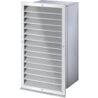 Stiebel Eltron - Passage de mur avec grille de protection extérieure gris laqué AWG 560 V-GL