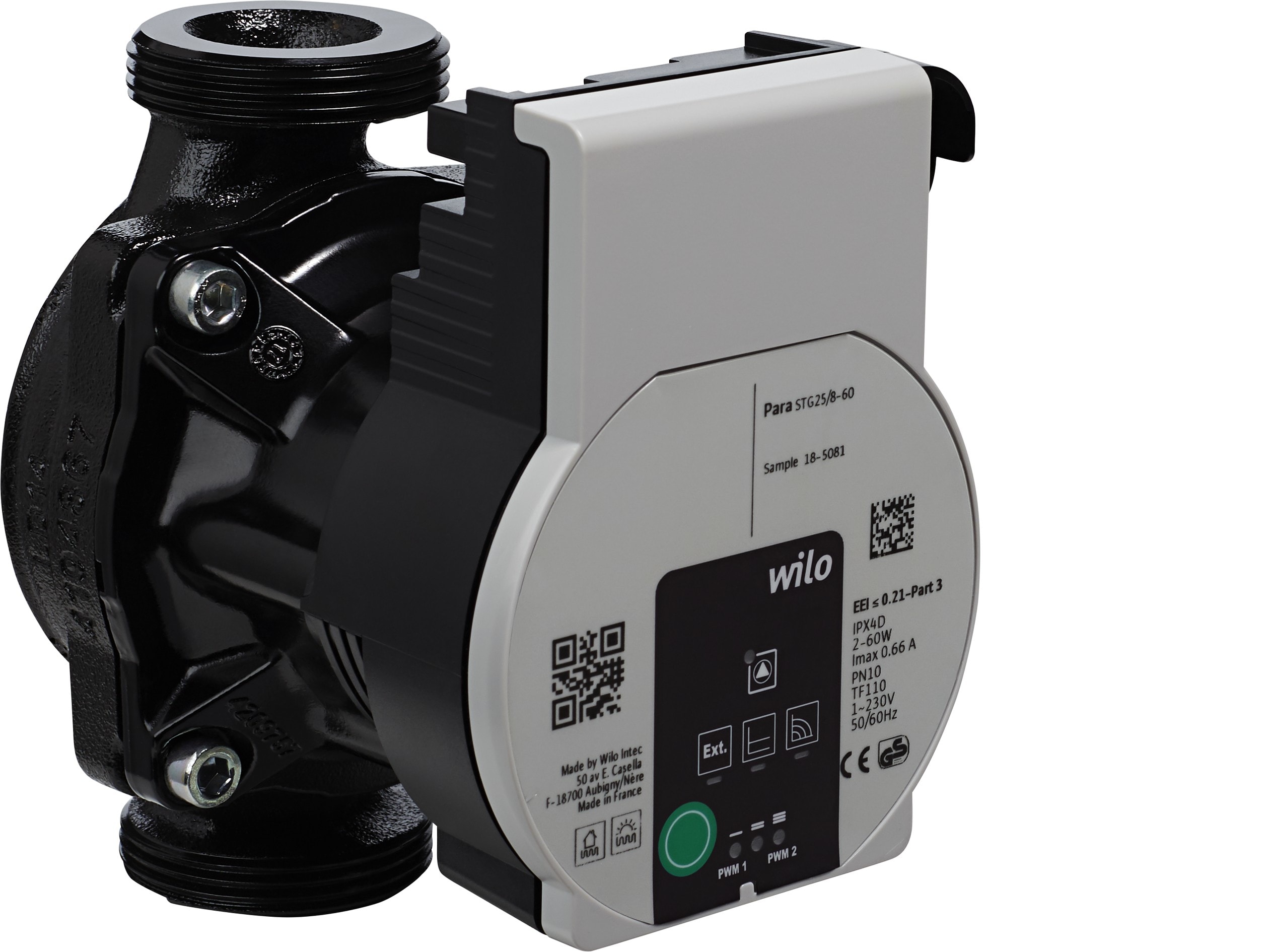 Stiebel Eltron - Circulateur haute efficacité UP 25/7.5 PCV