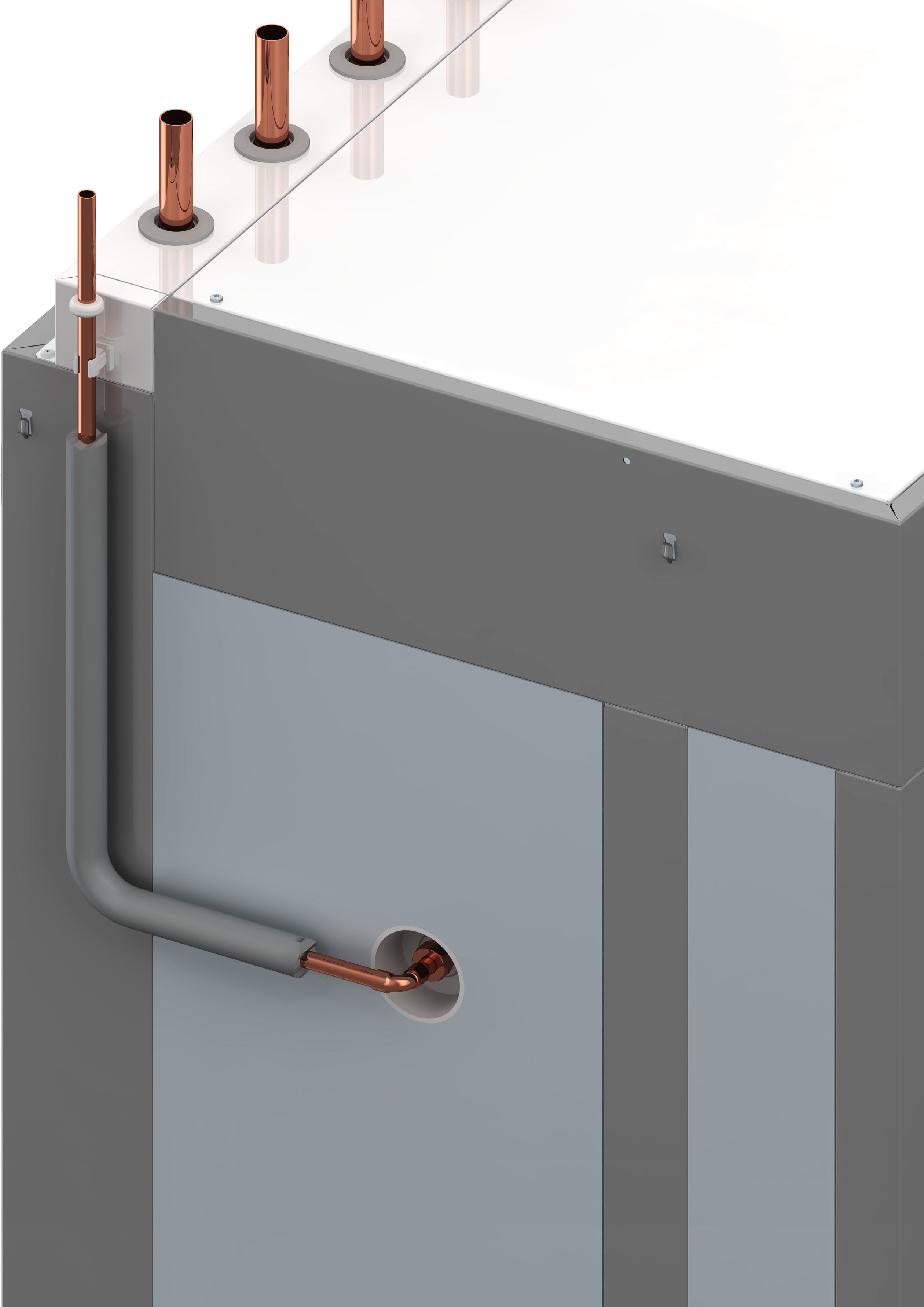 Stiebel Eltron - Kit de raccordement en cuivre pour le bouclage ECS ZLWZ Zirku set