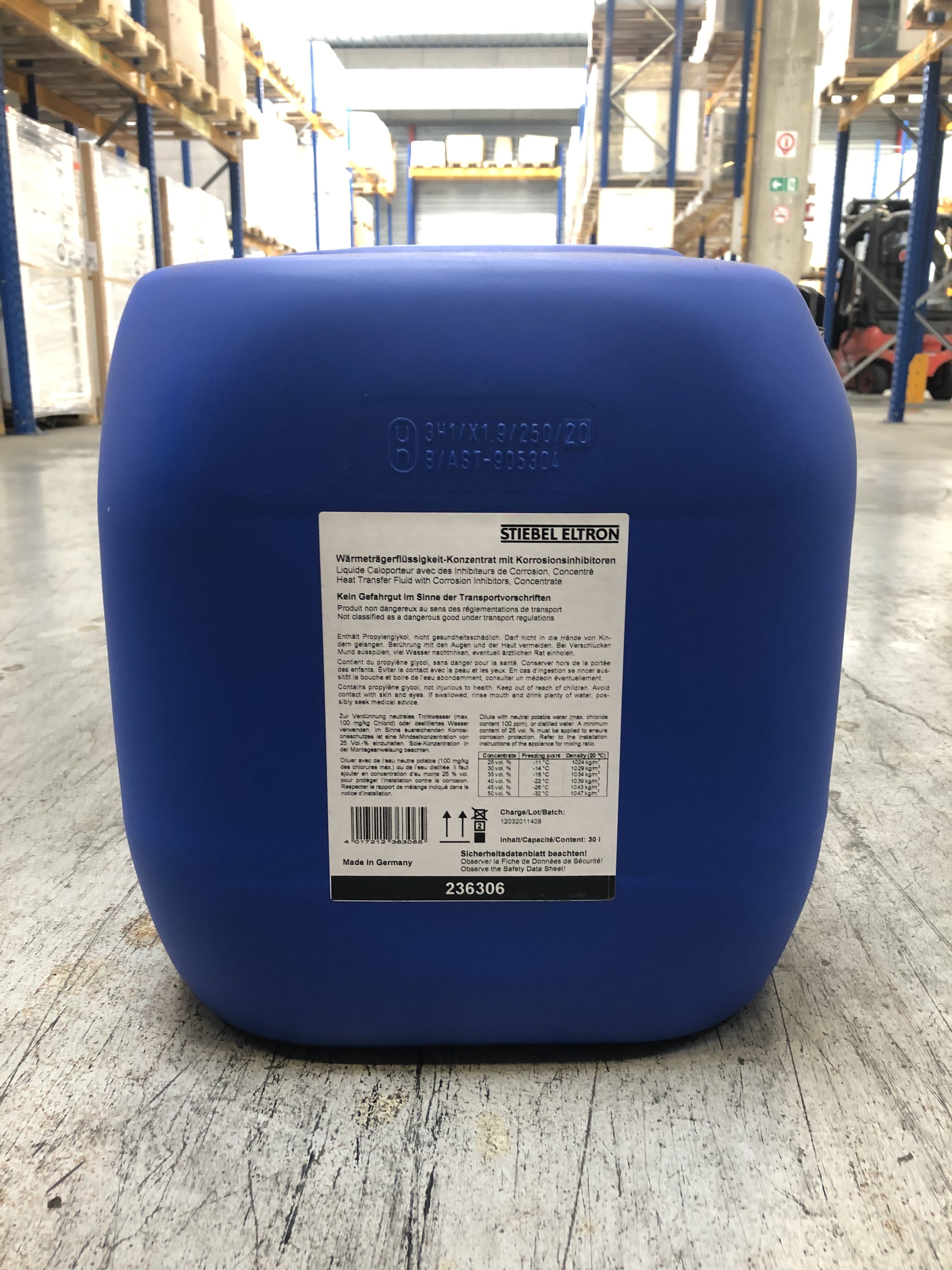 Stiebel Eltron - Fluide caloporteur concentré en bidon de 30 L