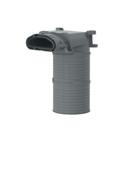 Stiebel Eltron - Plenum de diffusion/extraction WDA Ø 125 mm - Raccordement gaine plate LVE