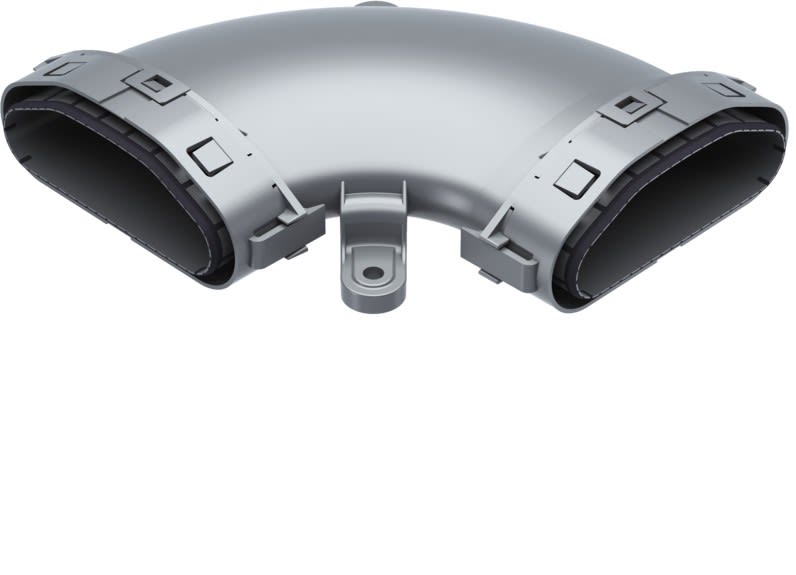 Stiebel Eltron - Coude 90° à plat pour gaine plate LVE, avec liaisons mécaniques, par 10 pièces