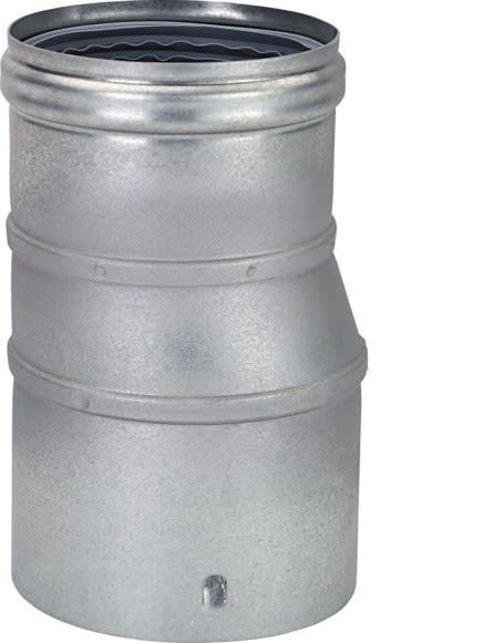 Stiebel Eltron - Pièce de transformation Galva pour tubes LVS Ø 75 vers Ø 90 mm