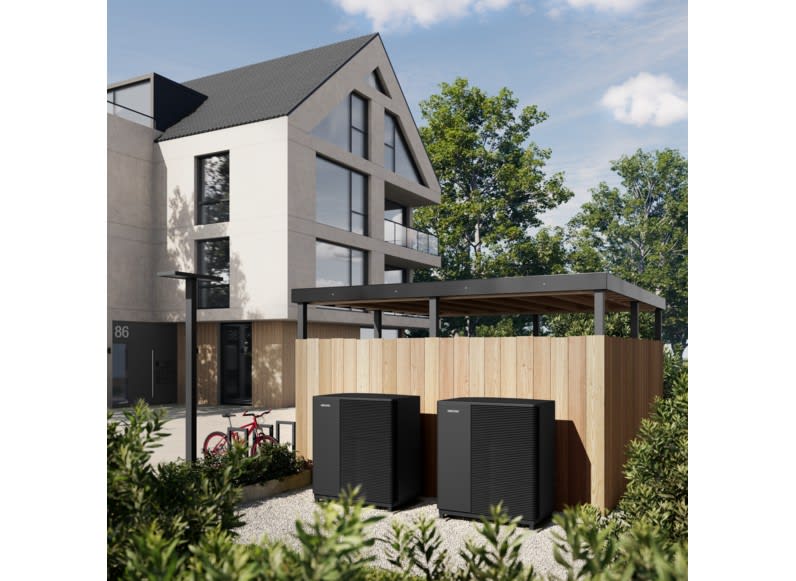 Stiebel Eltron - Cascade de 2 pompes à chaleur air/eau HPA-O 13.2 Plus HC 400 2x Set