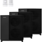 Stiebel Eltron - Set de 3 pompes à chaleur air/eau 39 kW HPA-O 13.2 Plus HC 400 3x Set