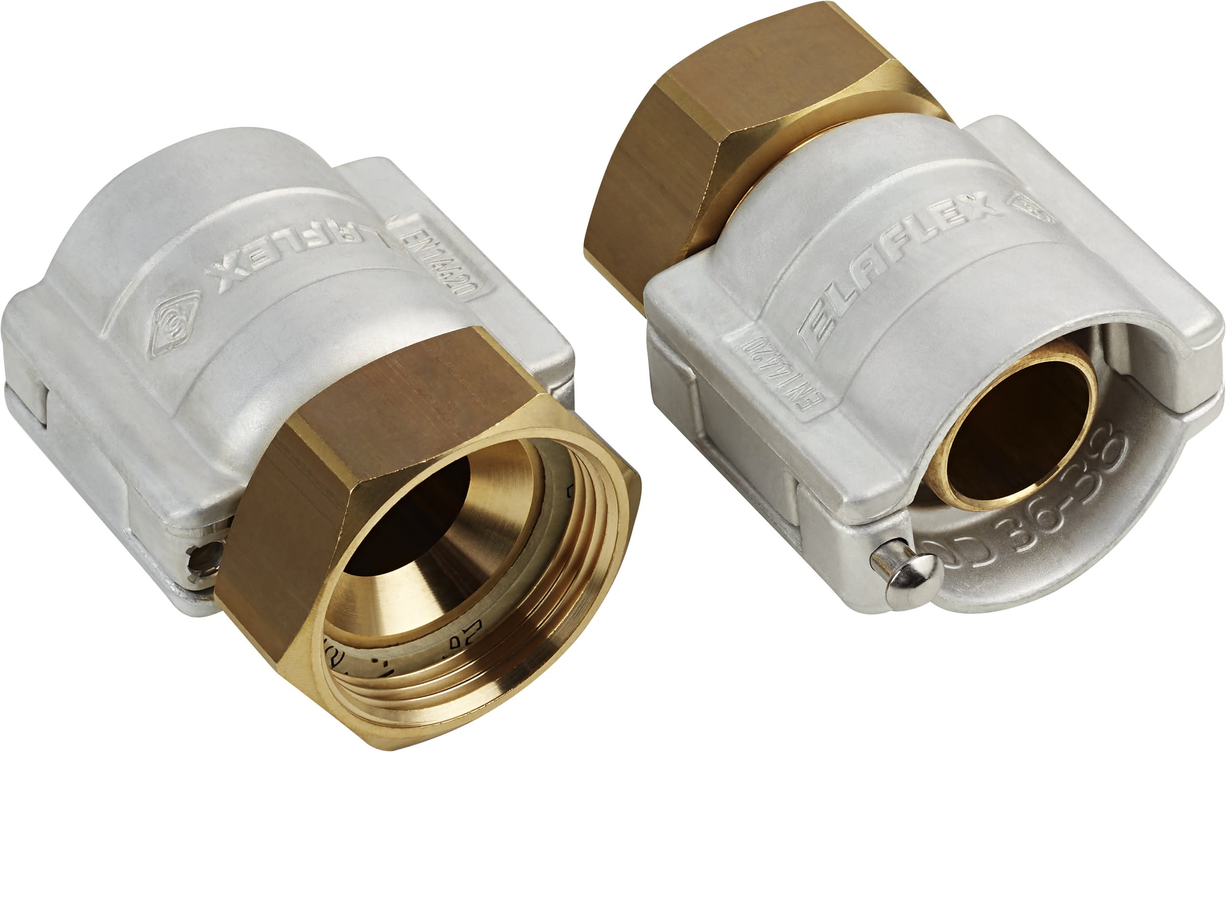 Stiebel Eltron - Deux raccords à vis 1"1/4 pour tuyaux flexibles DN 32 RAC 32