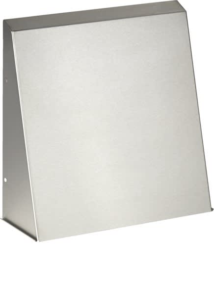 Stiebel Eltron - Prise ou rejet d'air en façade INOX pour VRL-C 300