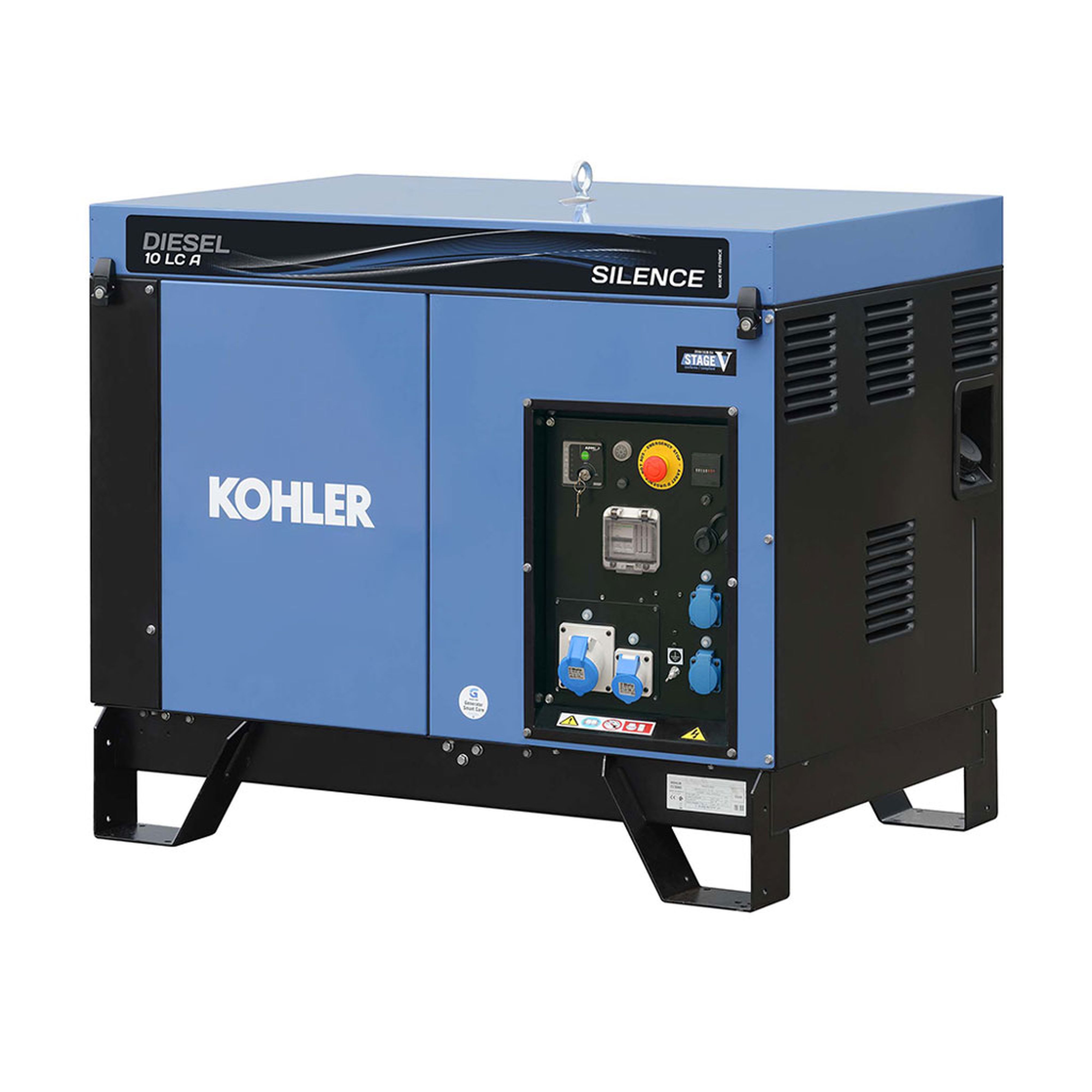 Sdmo - GROUPE ELECTROGENE KOHLER DIESEL 10 LC A SILENCE C5 RCD AVEC DIFFERENTIEL