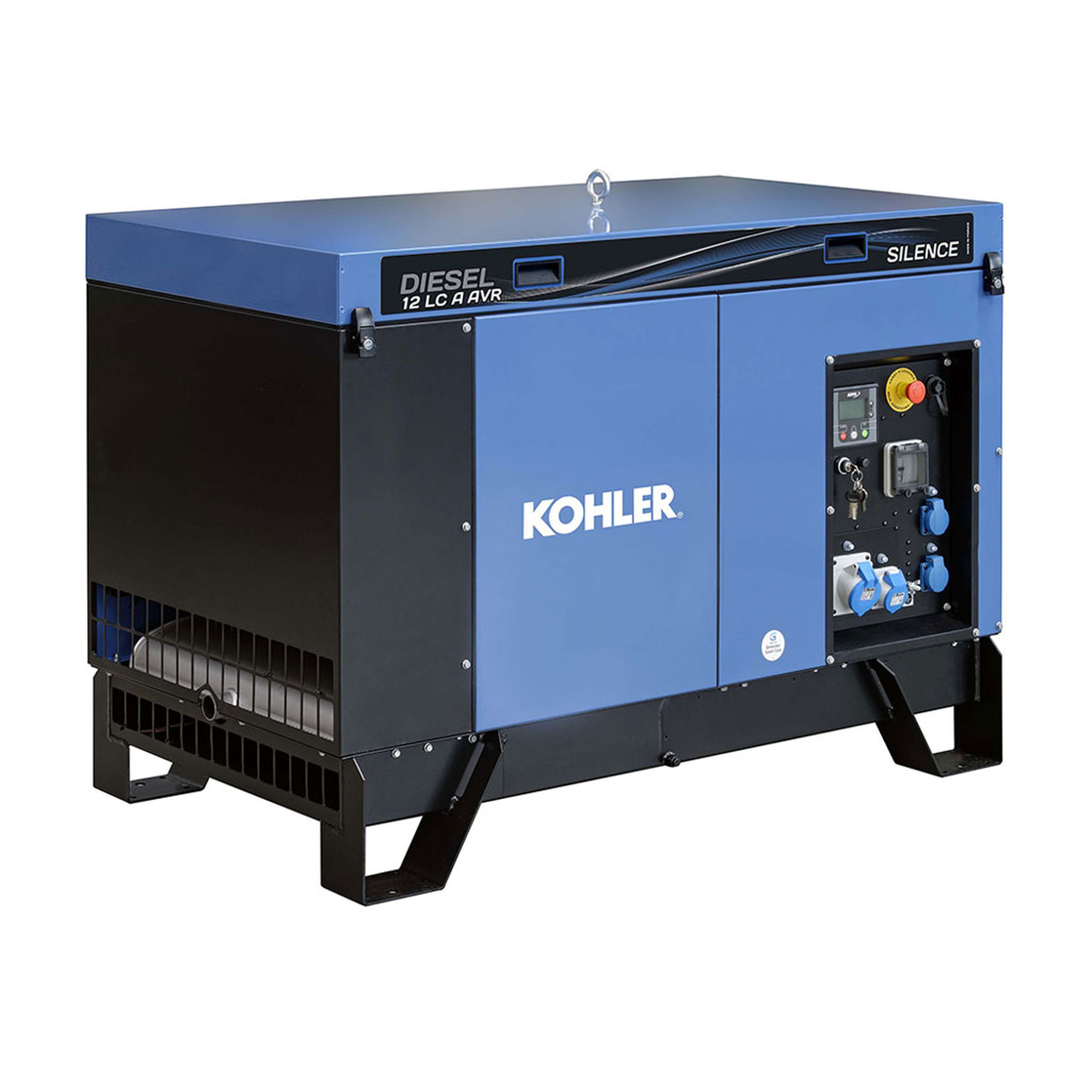 Rehlko - GROUPE ELECTROGENE KOHLER DIESEL 12 LC A SILENCE AVR C5 RCD AVEC DIFFERENTIEL
