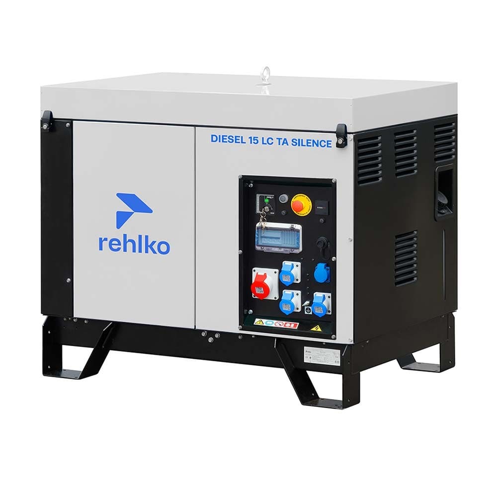 Rehlko - GROUPE ELECTROGENE Rehlko DIESEL 15 LC TA SILENCE C5 RCD AVEC DIFFERENTIEL