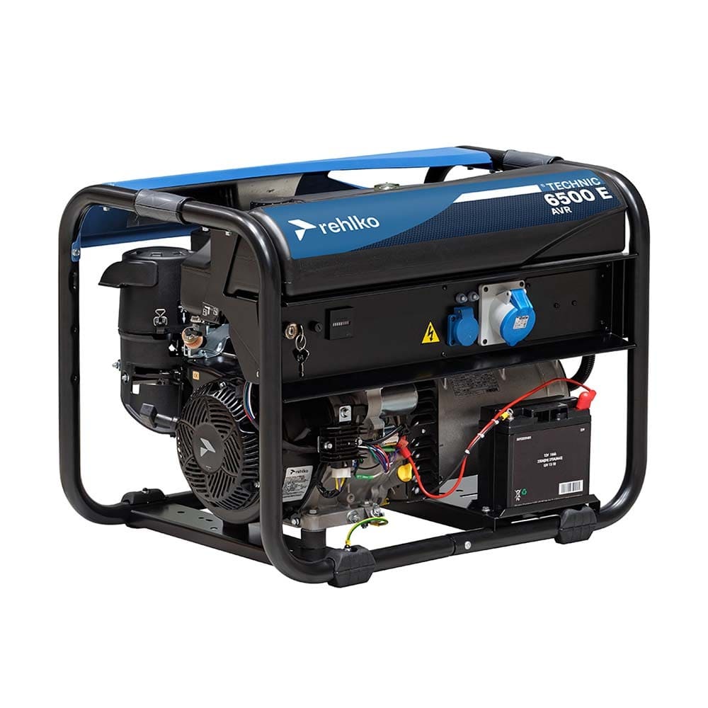 Rehlko - GROUPE ELECTROGENE Rehlko TECHNIC 6500 E AVR C5 RCD AVEC DIFFERENTIEL