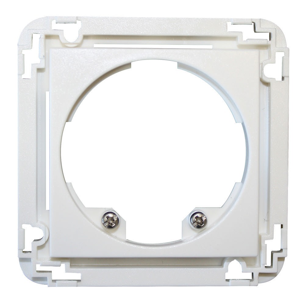BEG - Set plaque 45x45mm set de plaque central, 45 X 45mm banc laque RAL9016