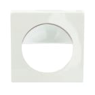 BEG - Plaque Indoor 180 blanc laqué plaque de recouvrement centrale